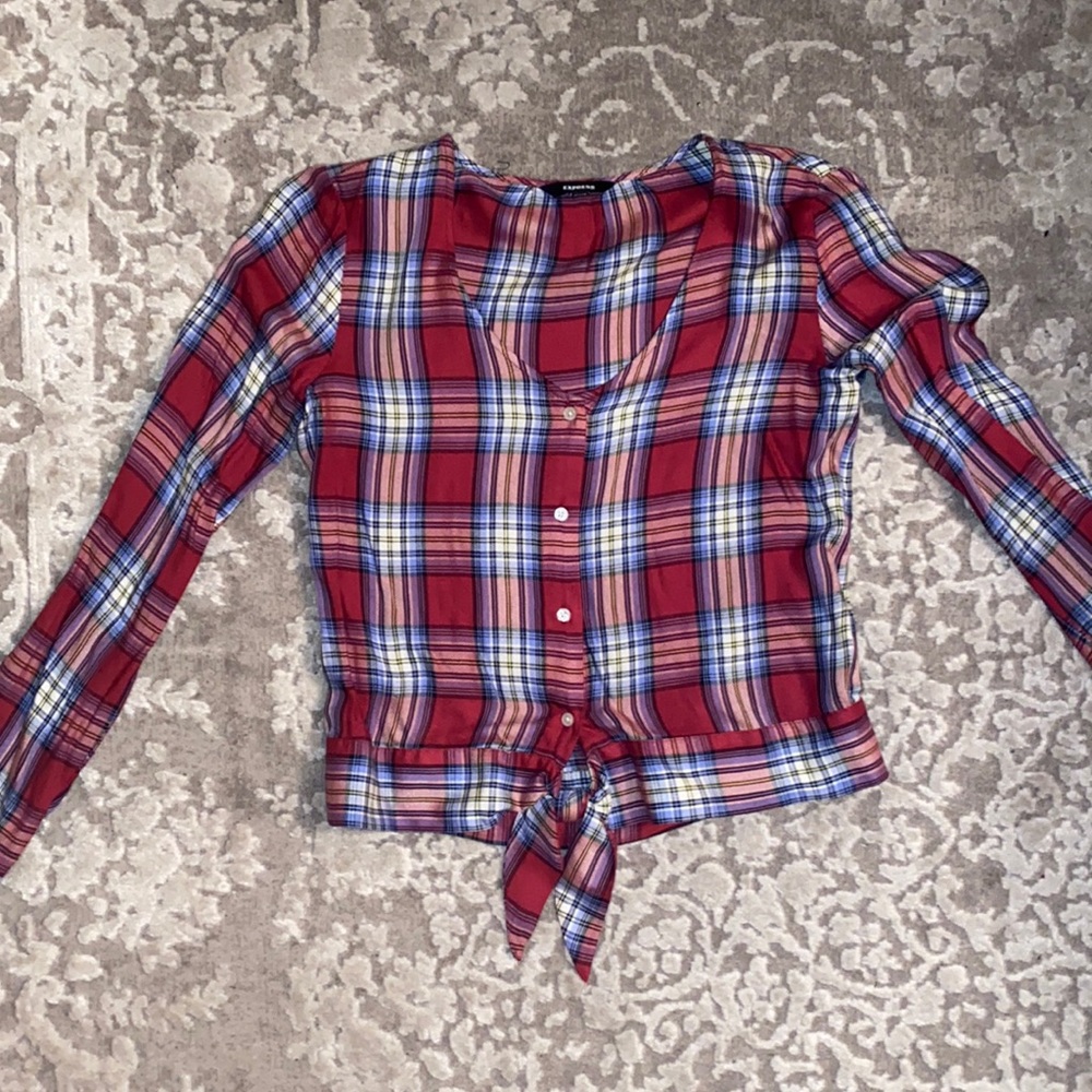 Express flannel top